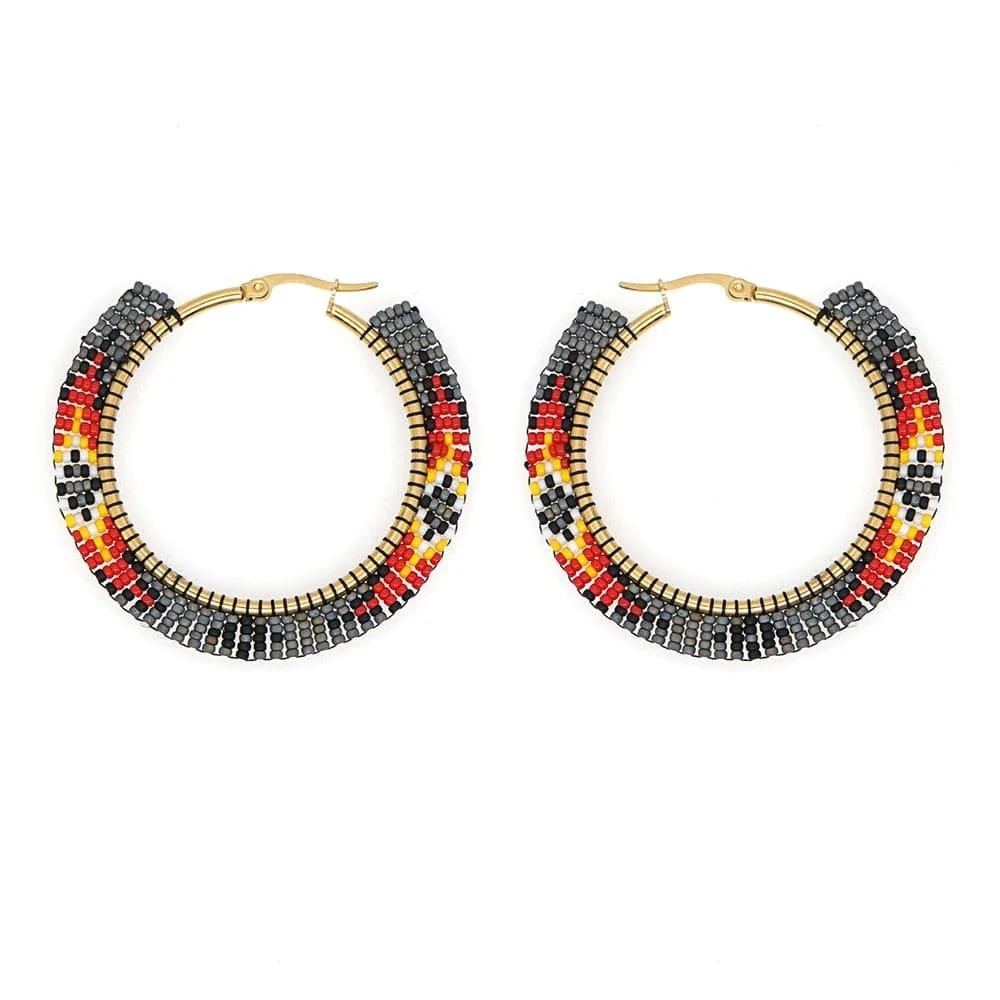 Handmade Ethnic Design Earrings - Glova