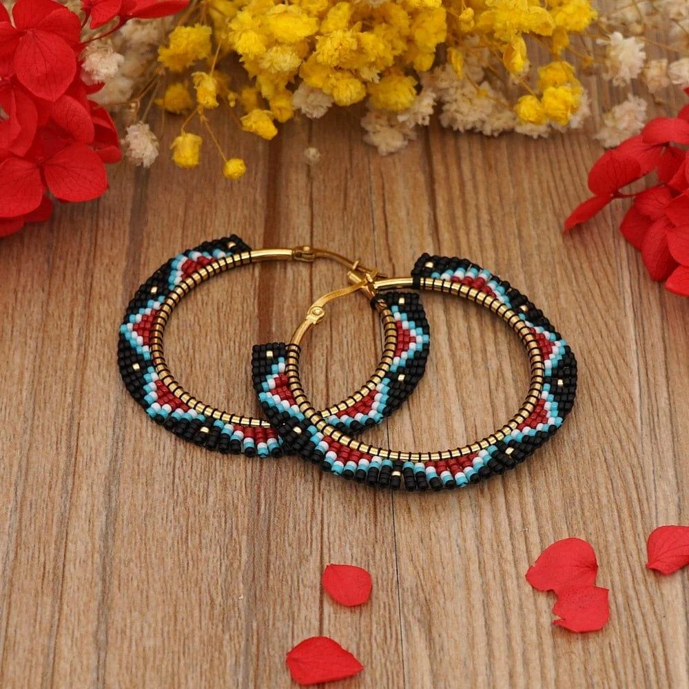 Handmade Ethnic Design Earrings - Glova