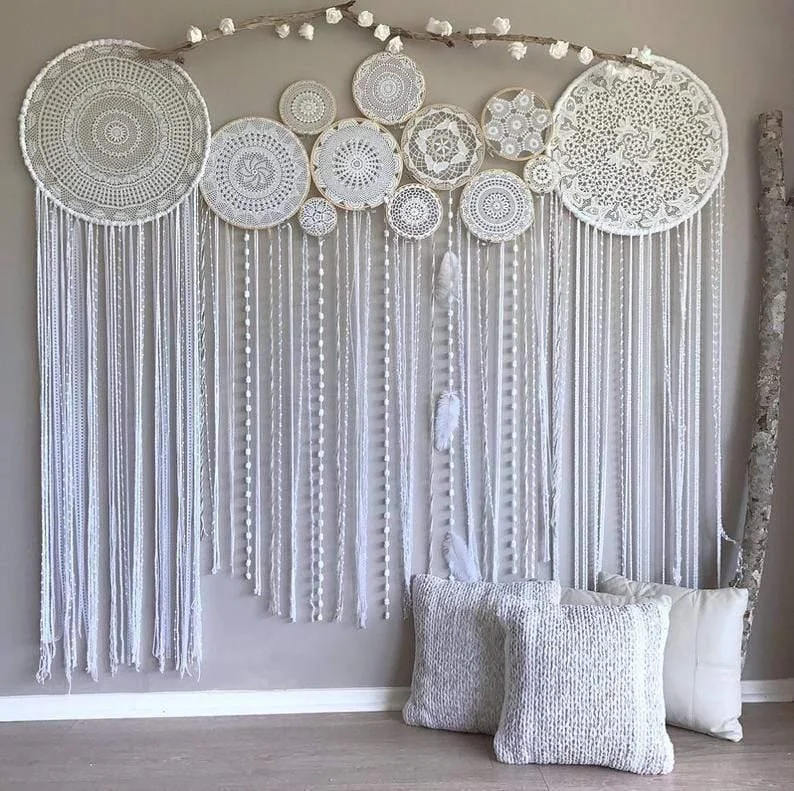 Handmade Lace Dream Catcher - Glova