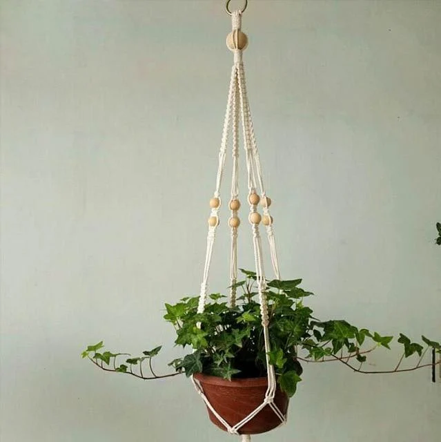 Handmade Macrame Plant Hanger - Glova