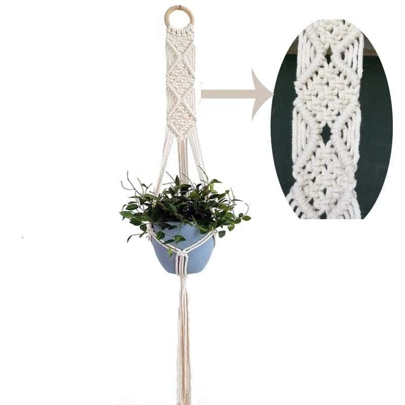 Handmade Macrame Plant Hanger - Glova