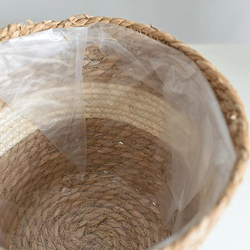 Handmade Straw Planter Pot - Glova