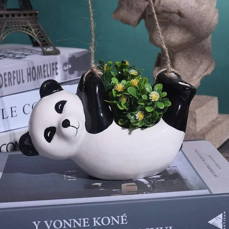 Hanging Mini Animals Plant Pots - Glova