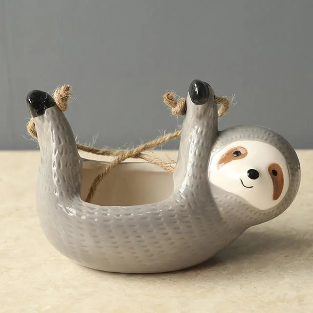 Hanging Sloth Planter - Glova