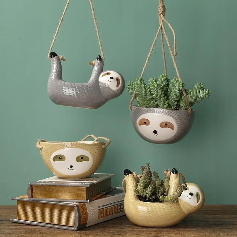 Hanging Sloth Planter - Glova