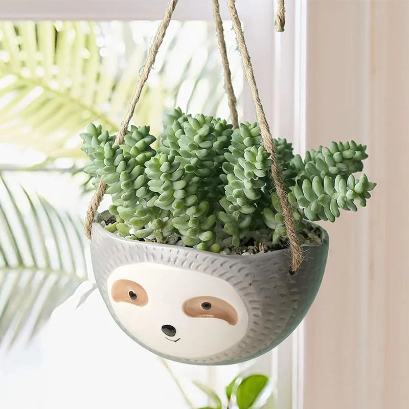 Hanging Sloth Planter - Glova