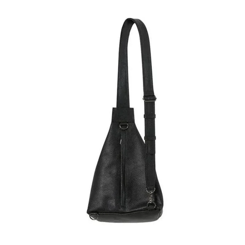 Hannia Faux Leather Sling Cross Body Bag - Glova