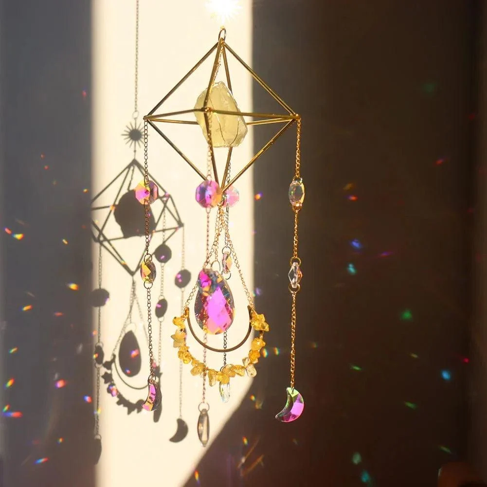 Healing Crystal Suncatcher - Glova