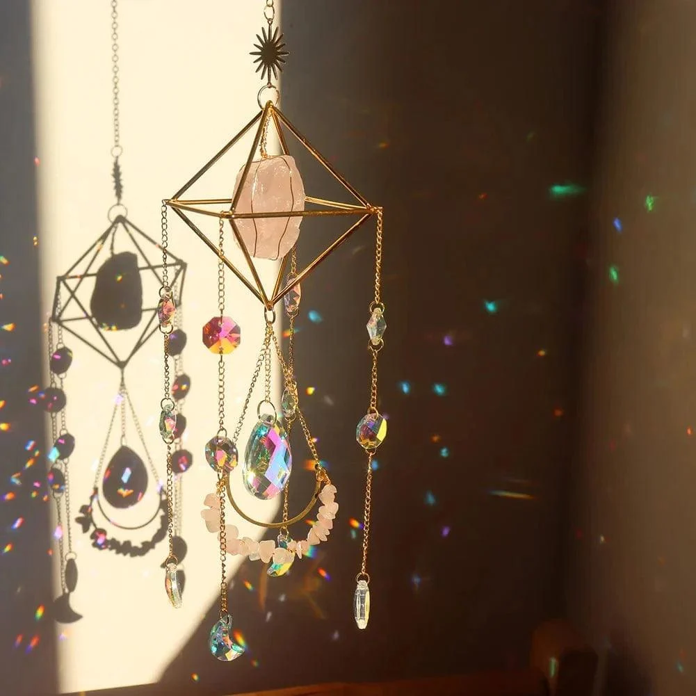 Healing Crystal Suncatcher - Glova