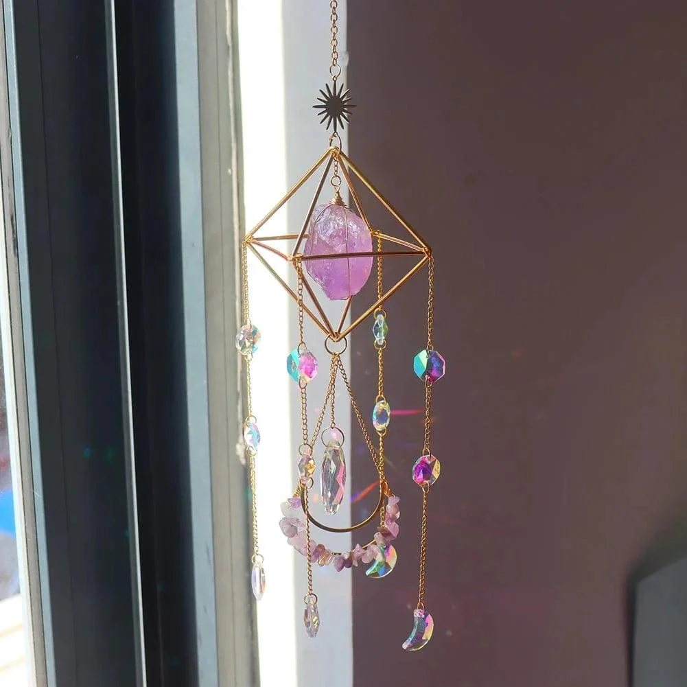 Healing Crystal Suncatcher - Glova