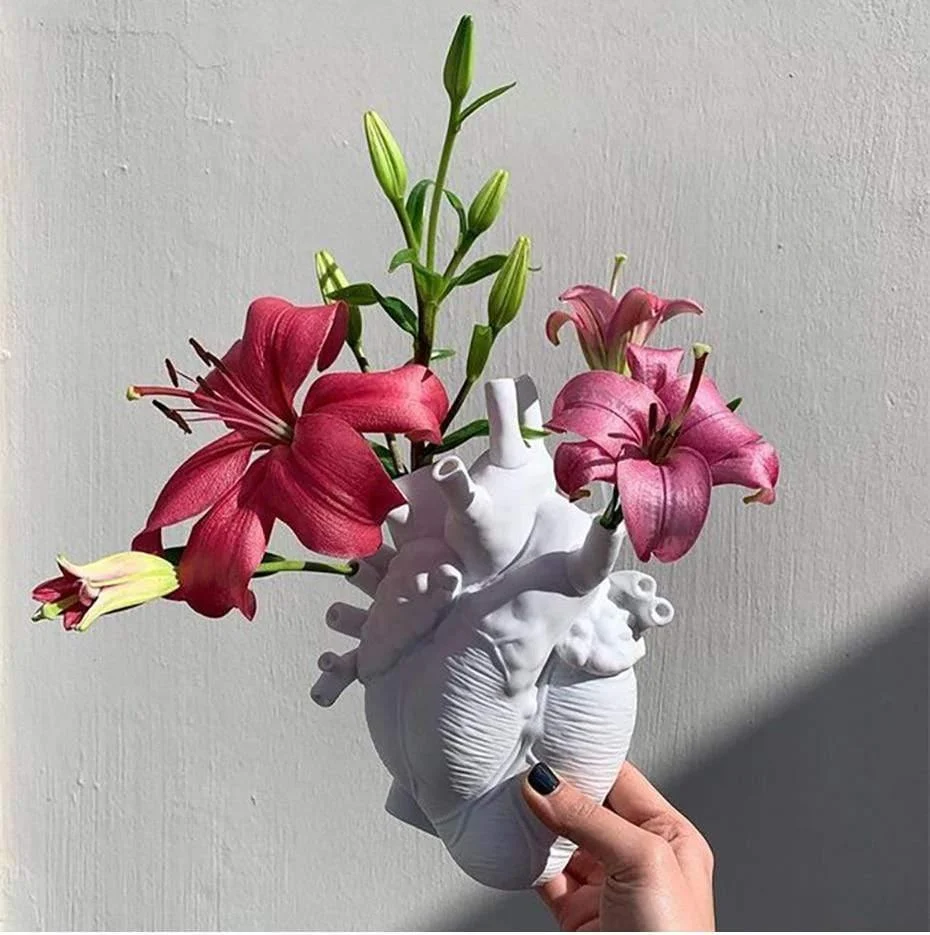 Heart Flower Vase - Glova