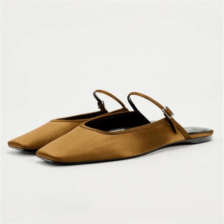 Helsey Mary Jane Mule Slides - Glova