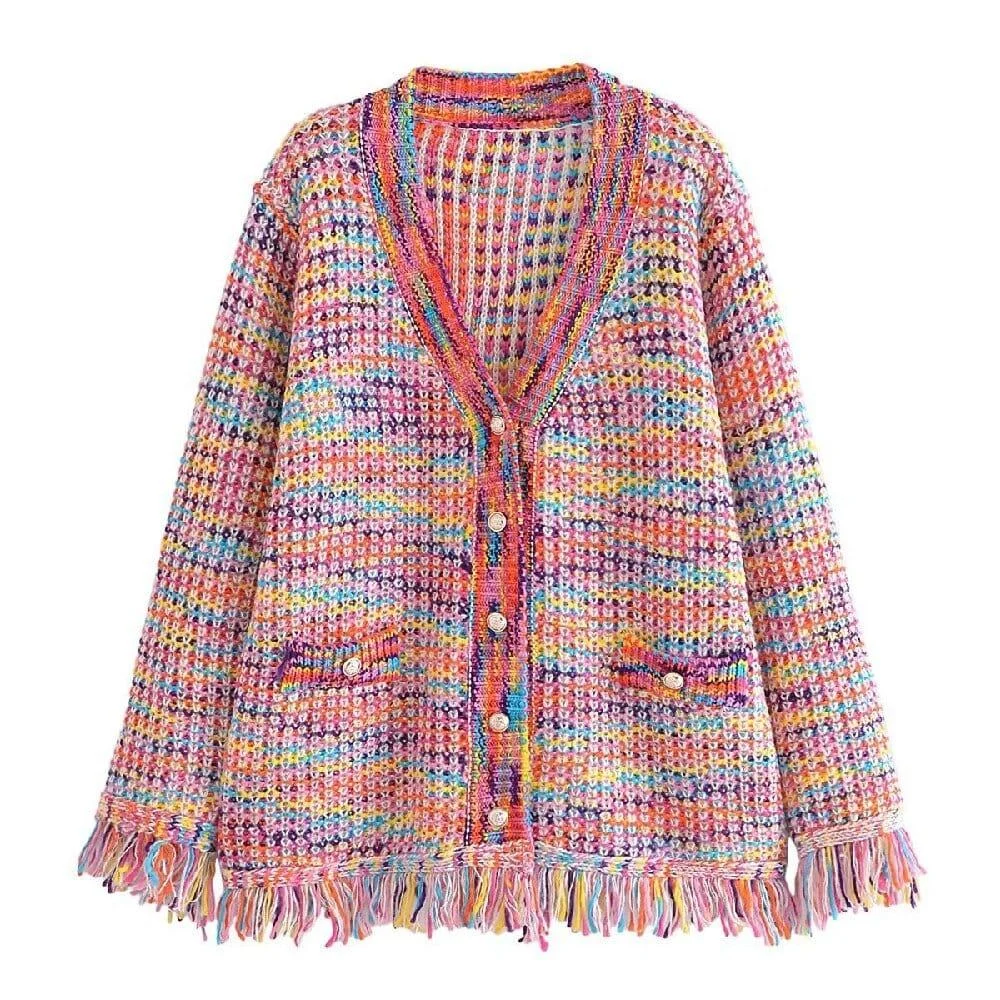 Henrietta Rainbow Cardigan - Glova