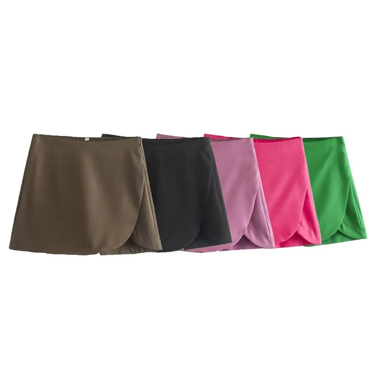 Heri Solid Colors Wrap Front Shorts - 5 Colors - Glova