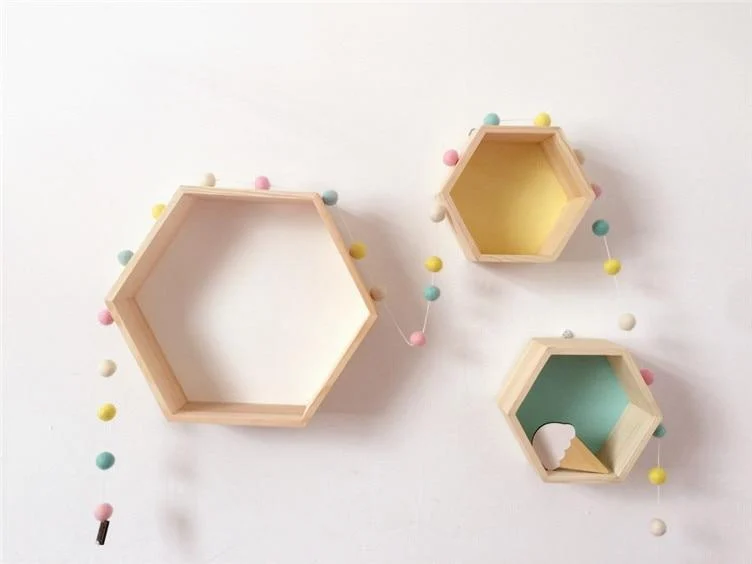 Hexagon Wall Shelf - Glova