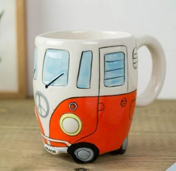 Hippie Bus Coffee Mug - Glova