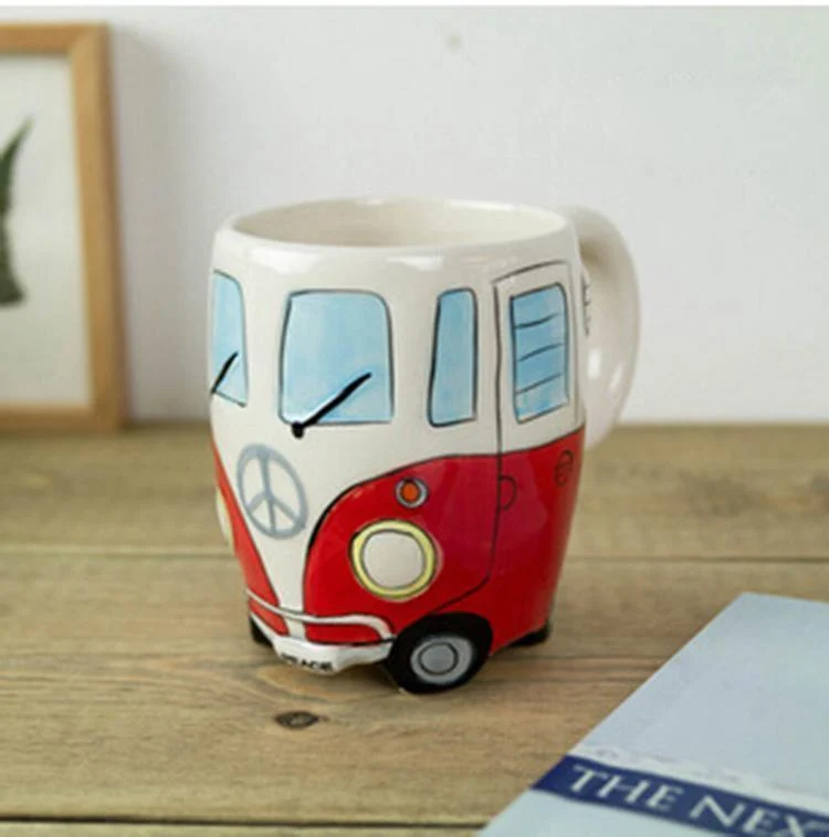 Hippie Bus Coffee Mug - Glova