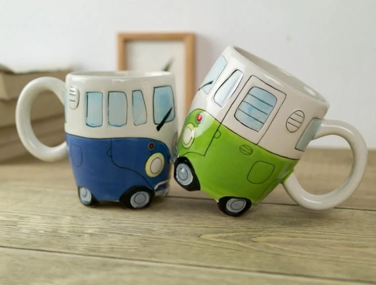 Hippie Bus Coffee Mug - Glova