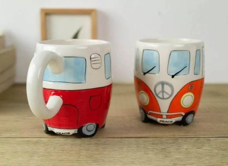 Hippie Bus Coffee Mug - Glova