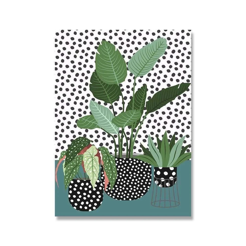 Home is Where My Plants Are Wall Art - Glova