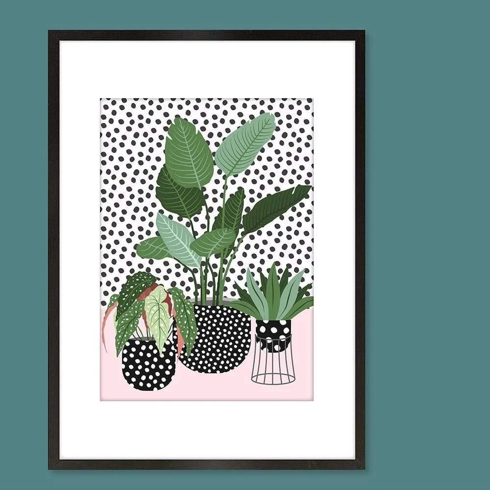 Home is Where My Plants Are Wall Art - Glova