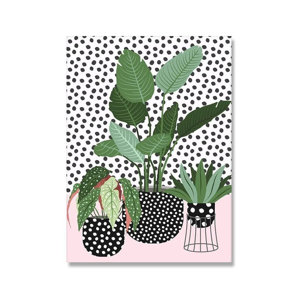 Home is Where My Plants Are Wall Art - Glova