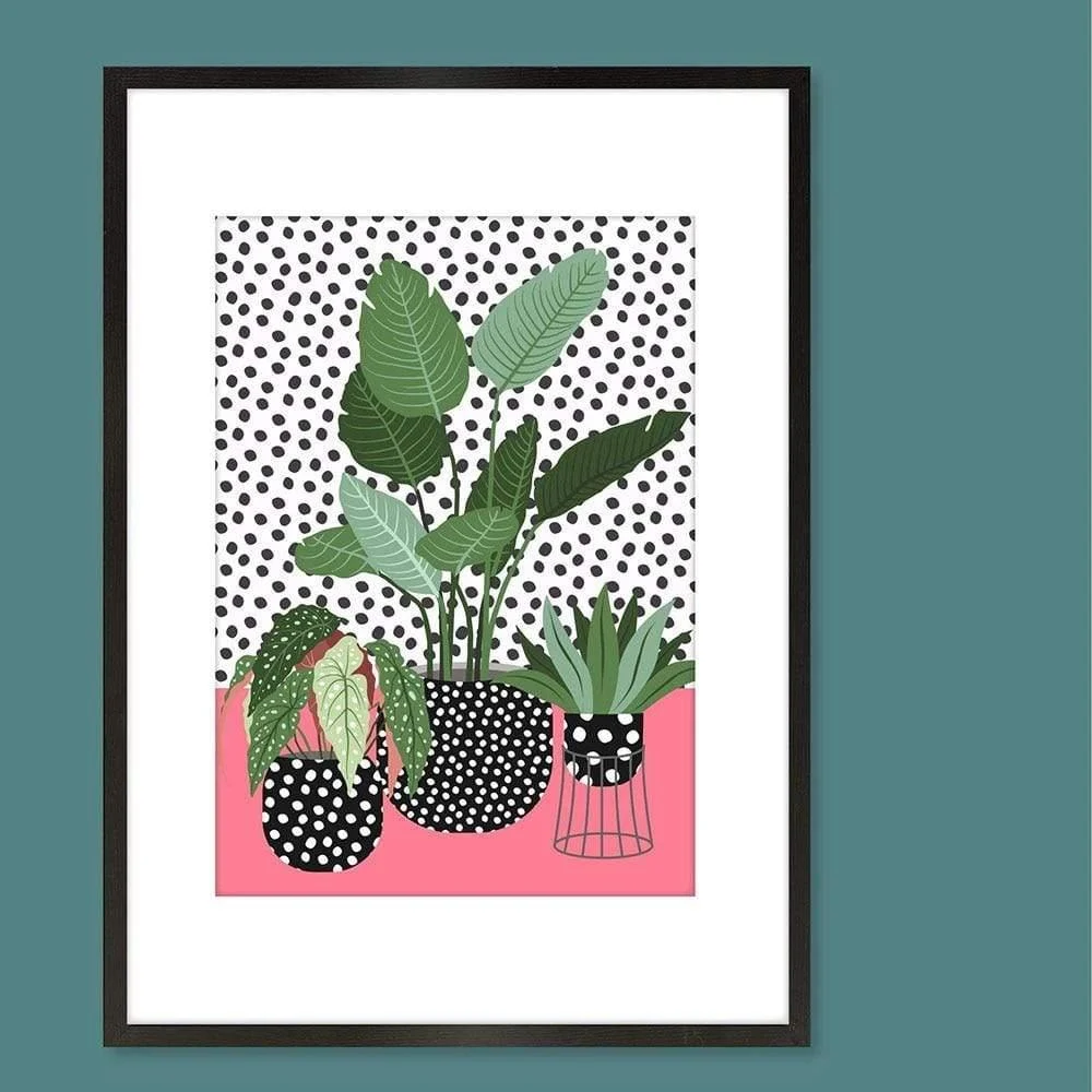 Home is Where My Plants Are Wall Art - Glova