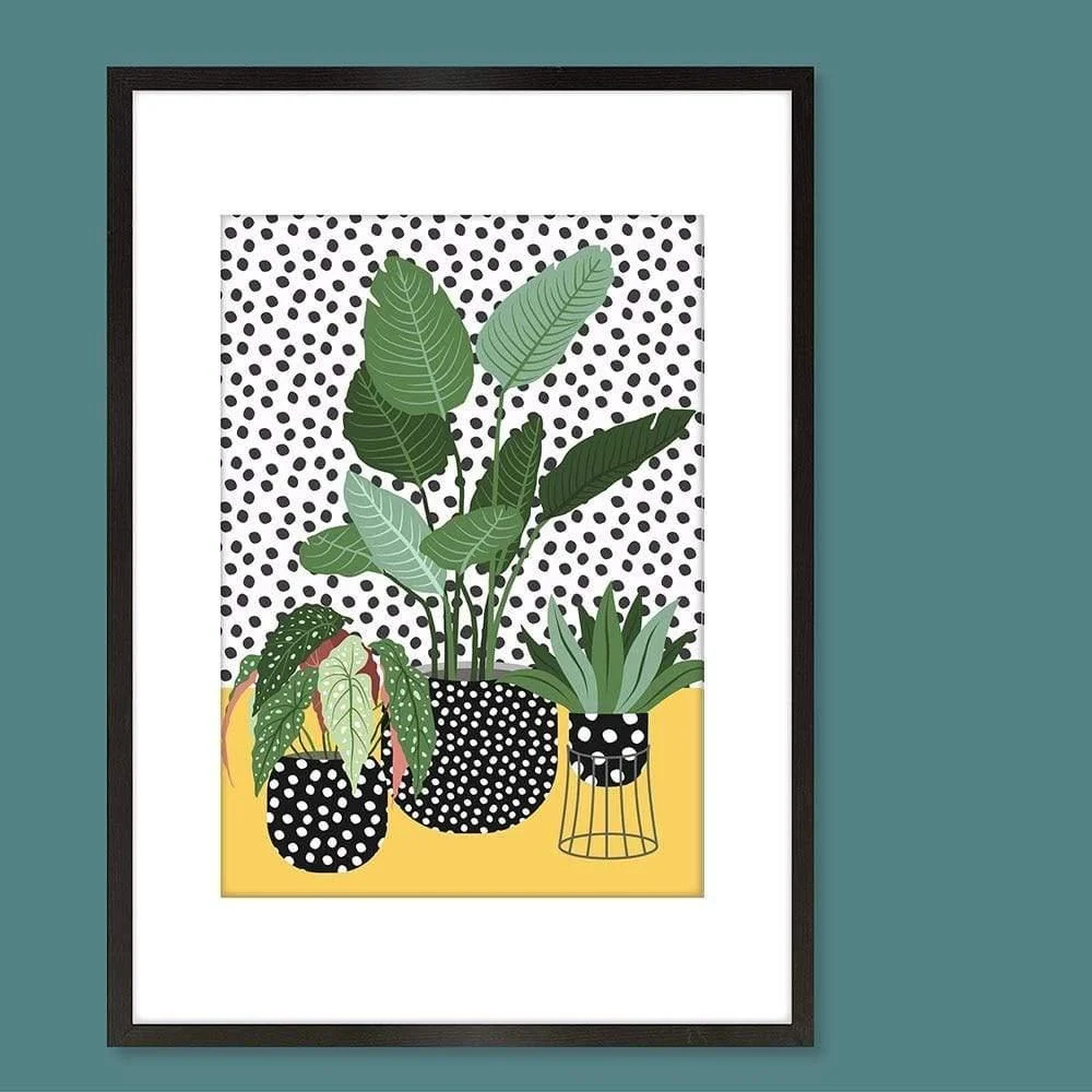 Home is Where My Plants Are Wall Art - Glova