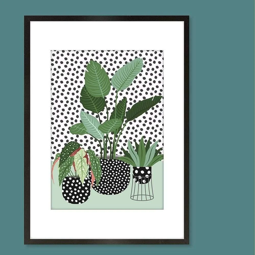 Home is Where My Plants Are Wall Art - Glova