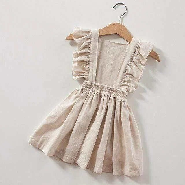 Honor Beige Baby Girl and Toddler Dress - Glova