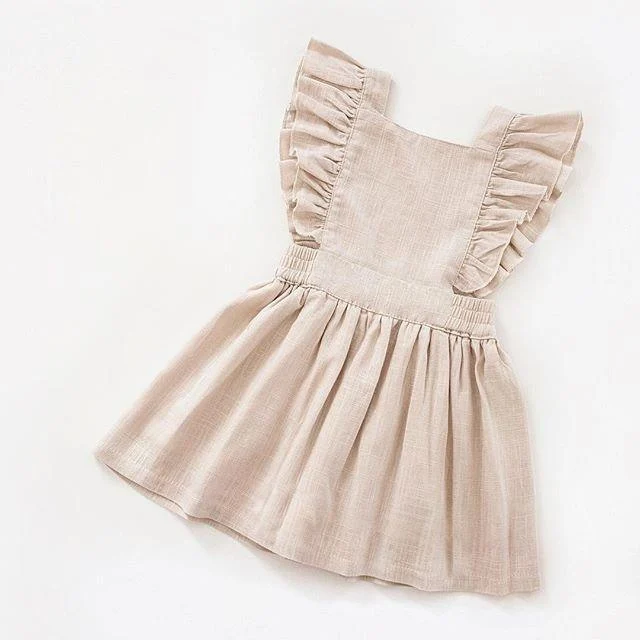 Honor Beige Baby Girl and Toddler Dress - Glova