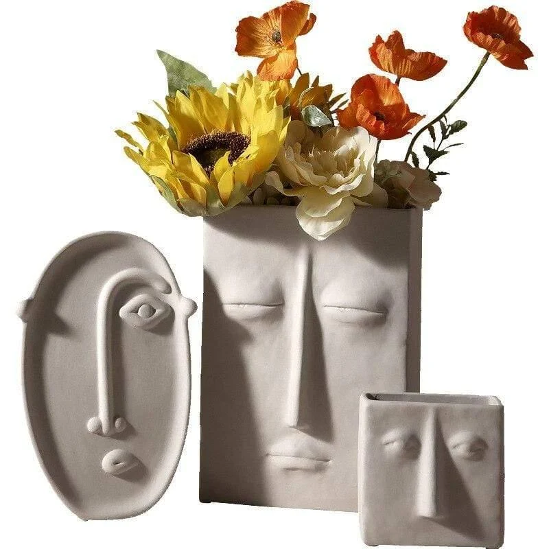 Human Face Flower Pots - Glova