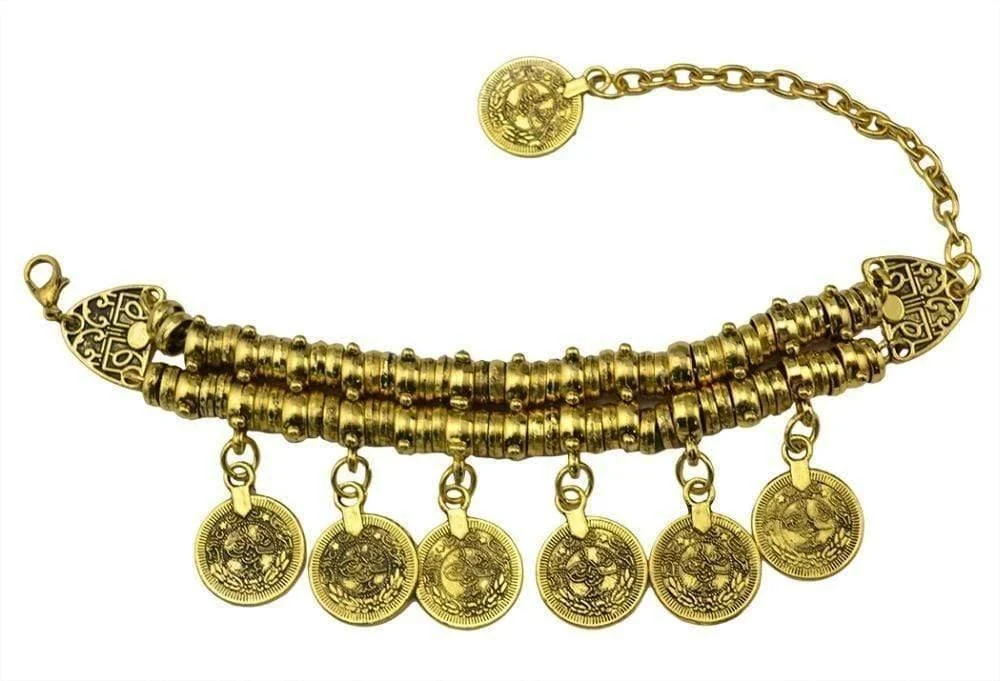 "I am Abundant" Coin Bracelet - Glova