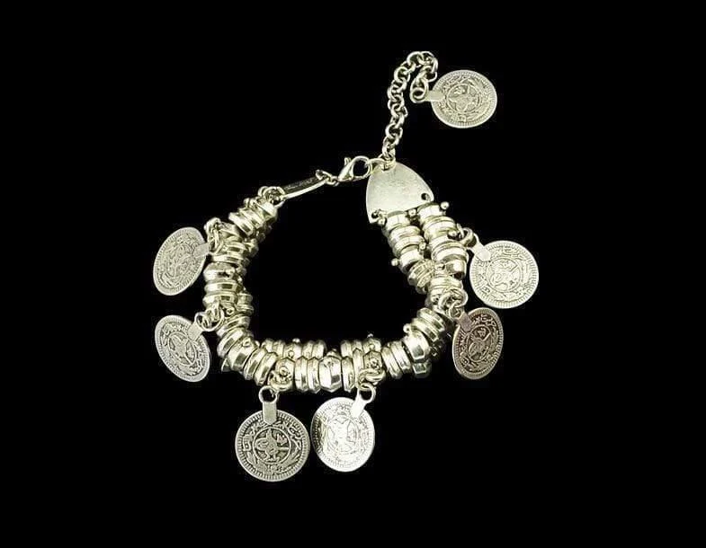 "I am Abundant" Coin Bracelet - Glova