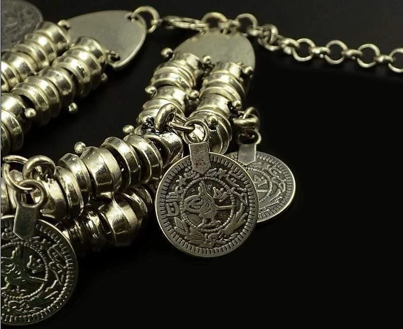 "I am Abundant" Coin Bracelet - Glova