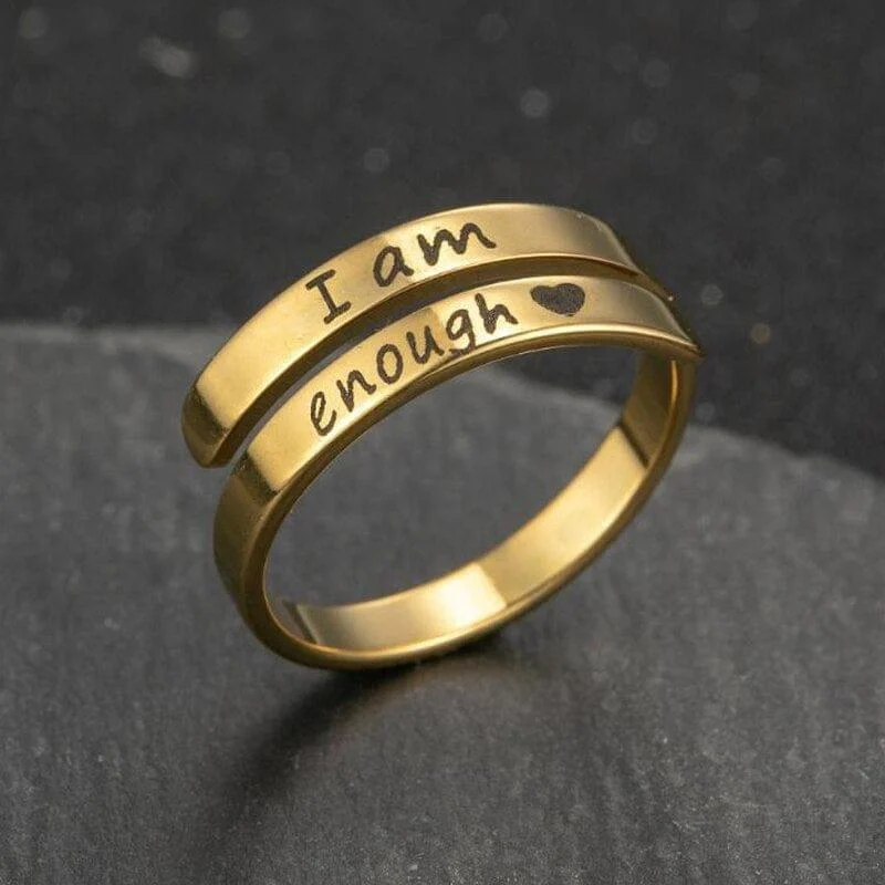 I am Enough Ring - Glova