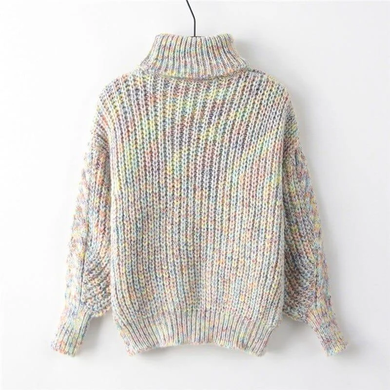 Icelyn Turtleneck Knitted Sweater - Glova