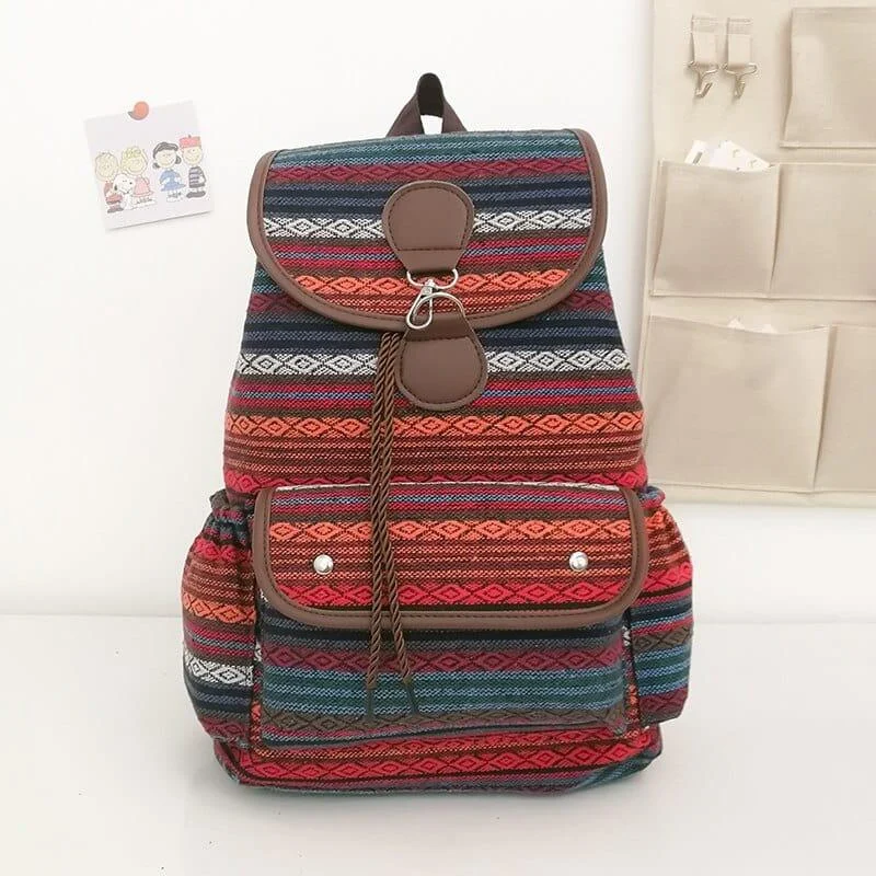 Indigo Canvas Backpack - Glova