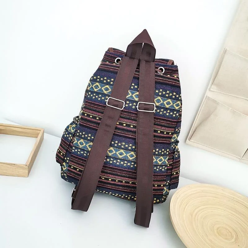 Indigo Canvas Backpack - Glova