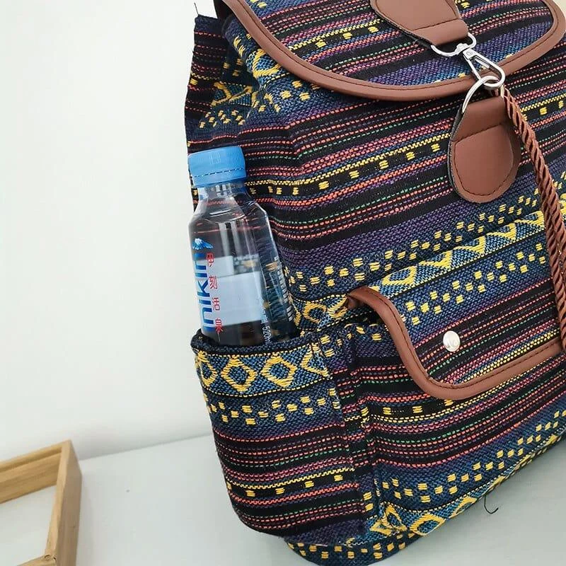 Indigo Canvas Backpack - Glova