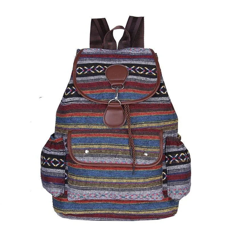 Indigo Canvas Backpack - Glova