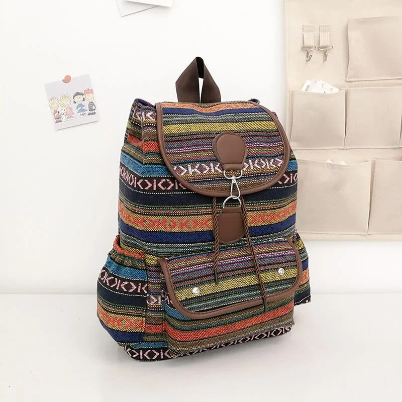 Indigo Canvas Backpack - Glova