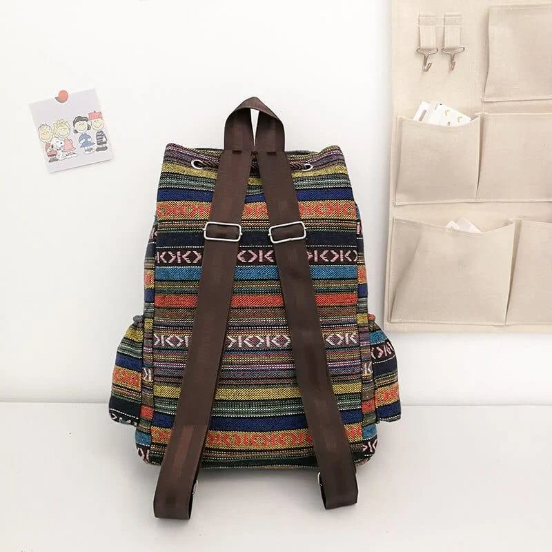 Indigo Canvas Backpack - Glova