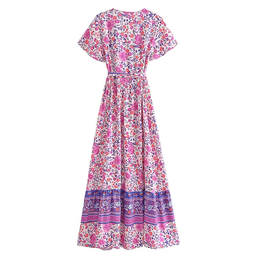 Iomene Boho Maxi Dress - Glova