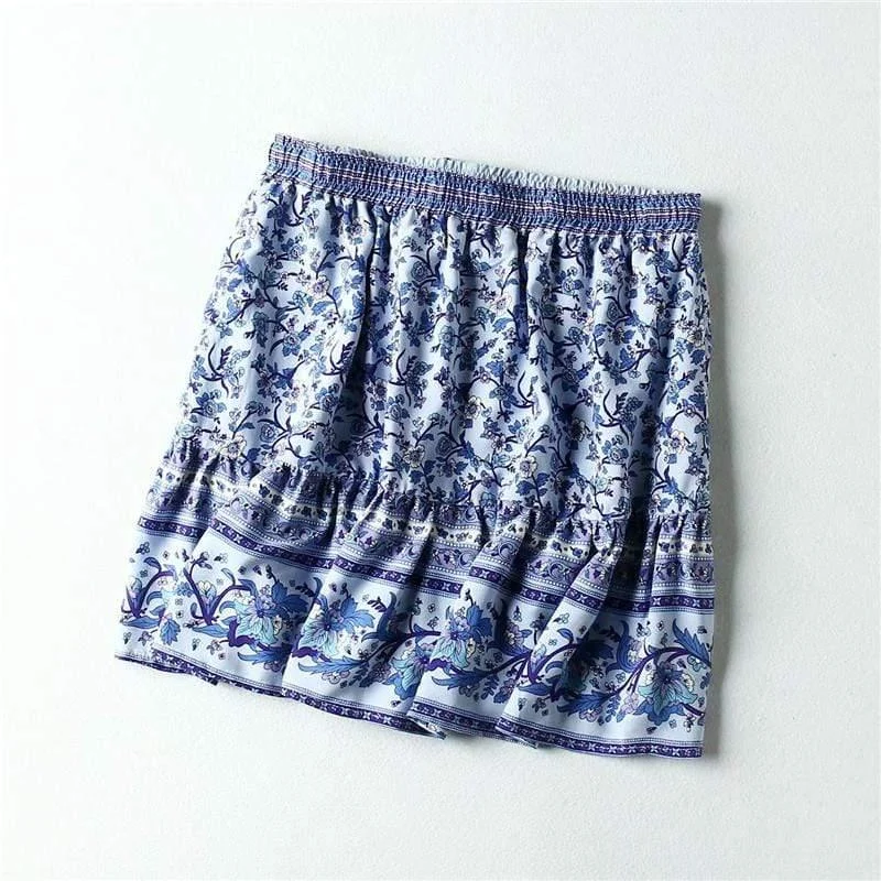 Irie Boho Mini Skirt - Glova