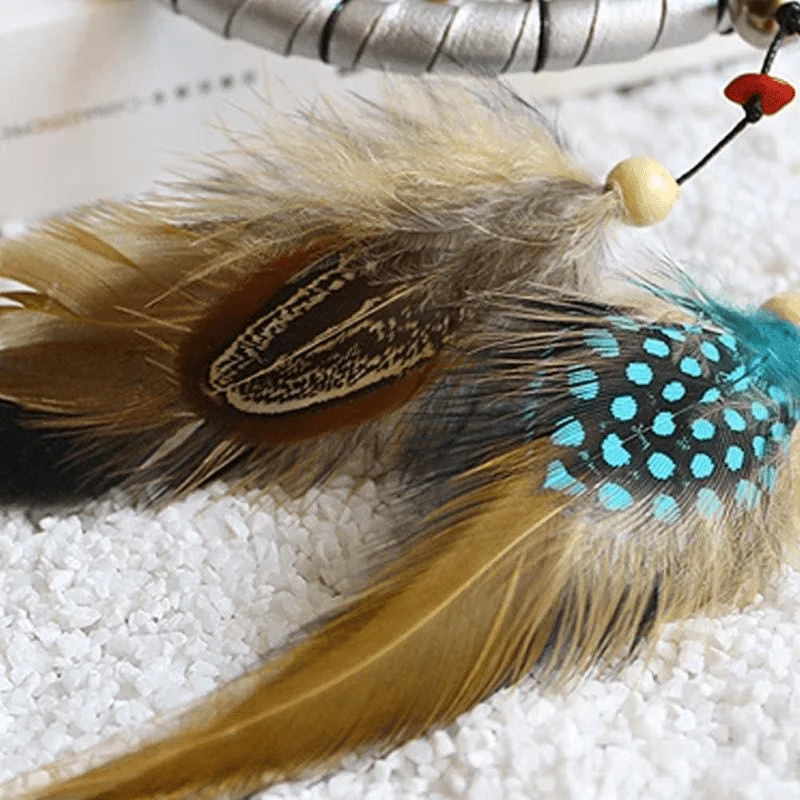 Iris Feather Pendant Dream Catcher - Glova