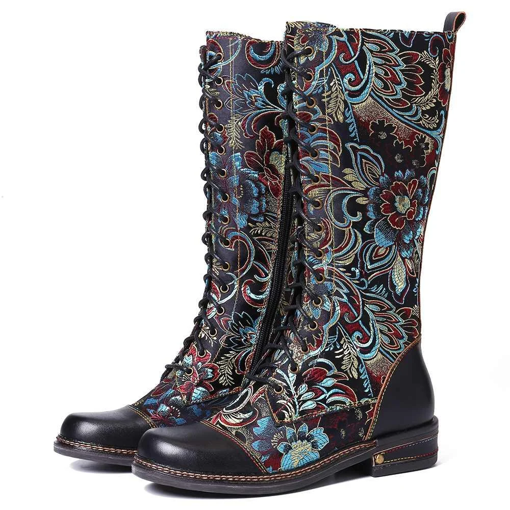 Iris Floral Boots - Glova