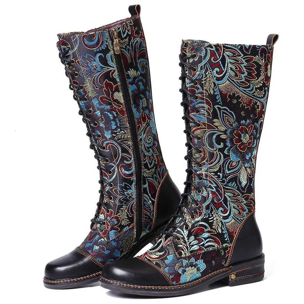 Iris Floral Boots - Glova