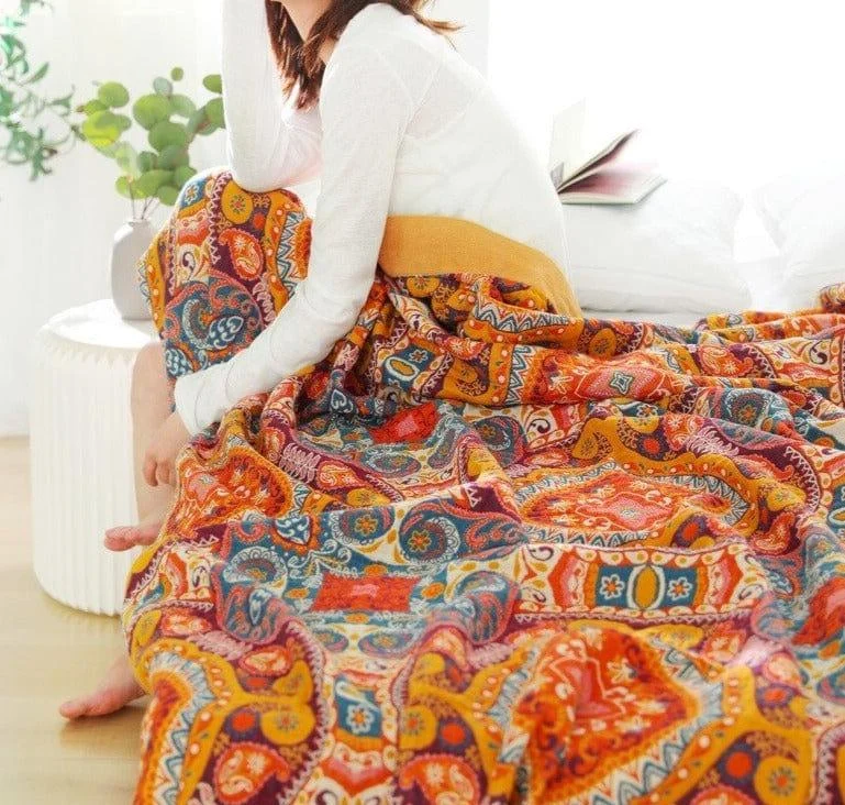 Iris Throw Blanket - Glova