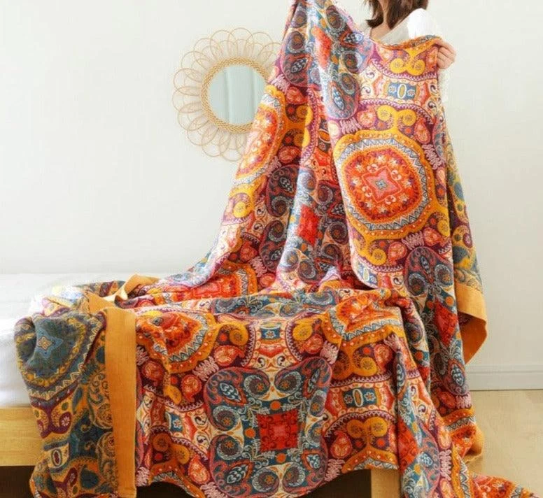 Iris Throw Blanket - Glova